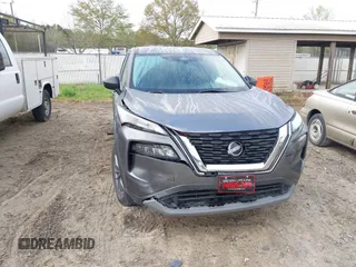 2023 Nissan Rogue S with VIN 5N1BT3AA7PC937683, listed as a IAAI auction lot 41918362 with 58,812 mi miles. Bid and sale history available at carsss.com. Image 6.
