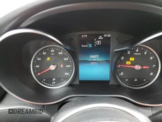 2019 Mercedes-Benz C 300 with VIN WDDWF8DBXKR458622, listed as a Copart auction lot 49896715 with 77,711 mi miles and Salvage Title. Bid and sale history available at DreamBid. Image 9.