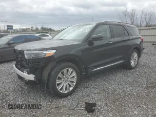 2022 Ford Explorer Limited with VIN 1FMSK7FH2NGB09093, listed as a Copart auction lot 47560545 with 40,405 mi miles and Salvage Title. Bid and sale history available at carsss.com. Image 1.