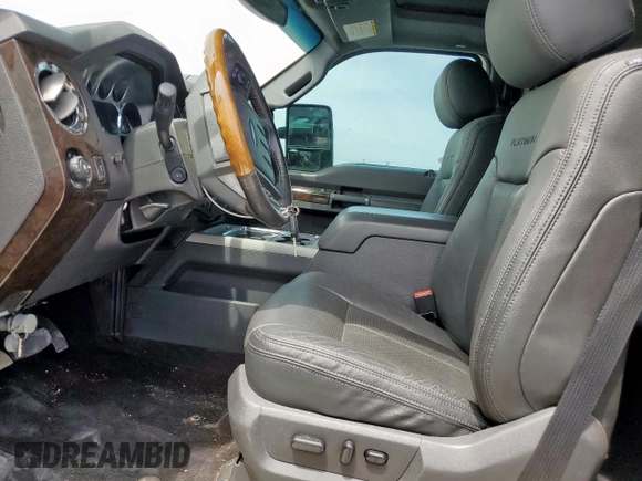 2016 Ford F-250 Lariat with VIN 1FT7W2BT2GEB75752, listed as a Copart auction lot 56924005 with 132,585 mi miles and Salvage title. Bid and sale history available at DreamBid. Image 7.