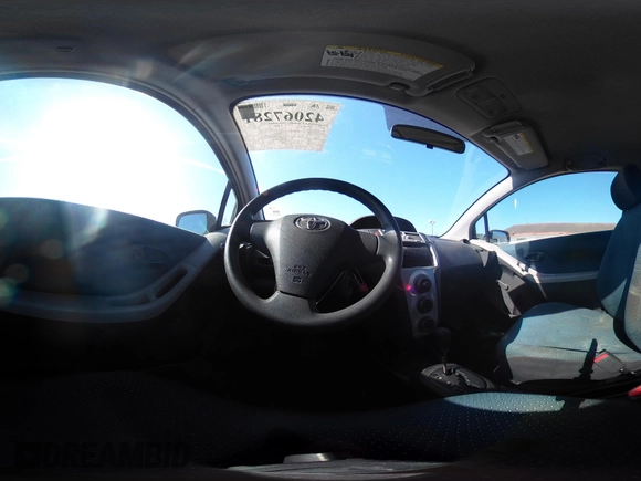 2007 Toyota Yaris with VIN JTDJT923675114542, listed as a IAAI auction lot 42067281 with 203,525 mi miles. Bid and sale history available at carsss.com. Image 18.