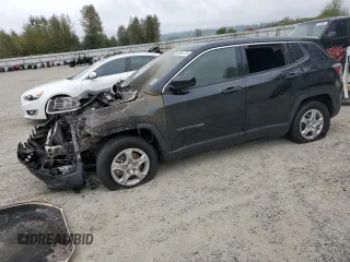 2022 Jeep Compass Sport with VIN 3C4NJCAB6NT112686, listed as a Copart auction lot 69308774 with Not Provided miles and Salvage Title. Bid and sale history available at carsss.com. Image 1.