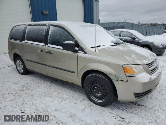 2008 Dodge Grand Caravan SE with VIN 1D8HN44H78B176458, listed as a Copart auction lot 45341955 with 250,416 mi miles and Clean Title. Bid and sale history available at DreamBid. Image 4.