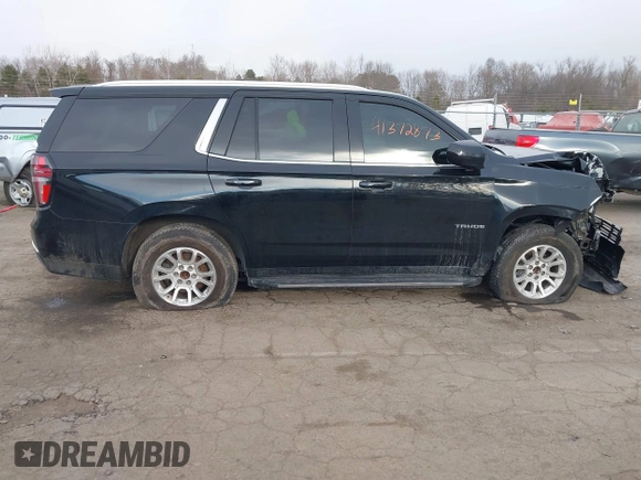 2021 Chevrolet Tahoe LT z VIN 1GNSKNKD2MR444988, wystawiony jako IAAI lot #41372873 z przebiegiem 45 731 mil mil oraz . Historia ofert i sprzedaży dostępna na DreamBid. Obrazek 13.