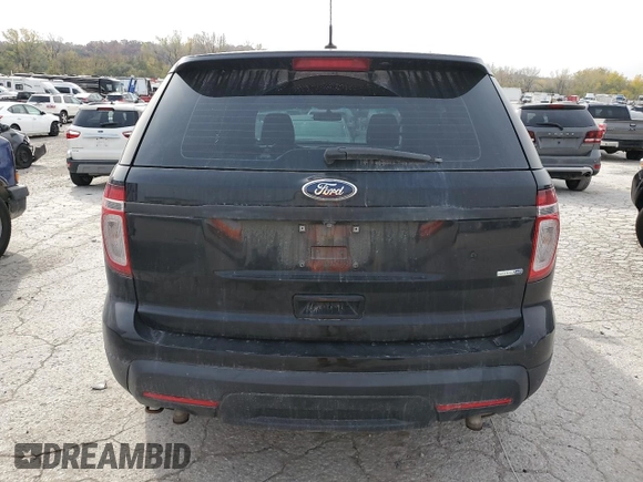 2015 Ford Utility Police Interceptor with VIN 1FM5K8AR3FGC41199, listed as a Copart auction lot 77938984 with 154,996 mi miles and Salvage Title. Bid and sale history available at carsss.com. Image 6.