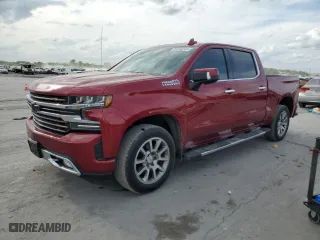 2019 Chevrolet Silverado 1500 High Country with VIN 3GCPWFED8KG257983, listed as a Copart auction lot 54558245 with 99,395 mi miles and Clean Title. Bid and sale history available at carsss.com. Image 1.