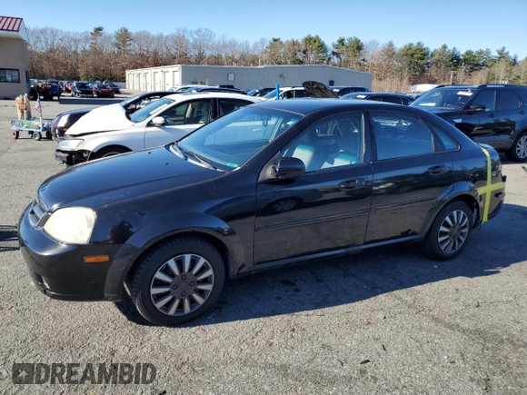 2006 Suzuki Forenza z VIN KL5JD56ZX6K278029, wystawiony jako Copart lot #82026904 z przebiegiem 117 700 mil mil oraz Szkoda całkowita • Salvage title. Historia ofert i sprzedaży dostępna na DreamBid. Obrazek 1.