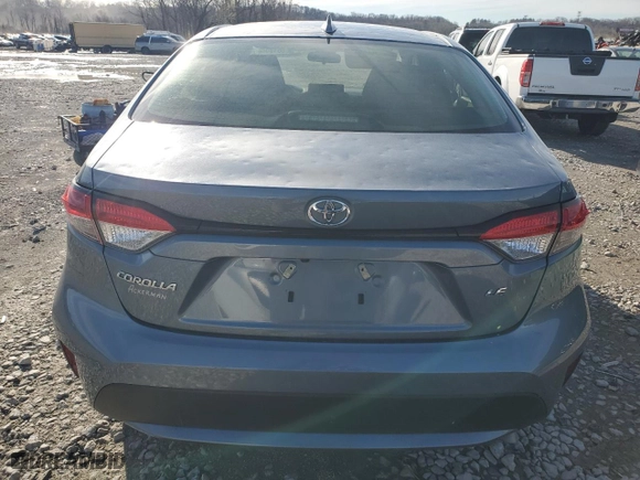 2022 Toyota Corolla LE with VIN JTDEPMAE6N3001954, listed as a Copart auction lot 50199565 with 64,577 mi miles and Salvage Title. Bid and sale history available at carsss.com. Image 6.