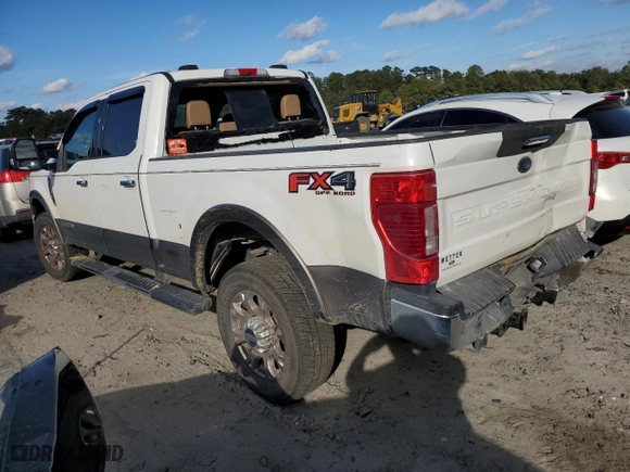 2022 Ford Super Duty F-250 SRW XL with VIN 1FT8W2BT4NED37916, listed as a Copart auction lot 45683425 with 73,705 mi miles and Salvage Title. Bid and sale history available at carsss.com. Image 2.