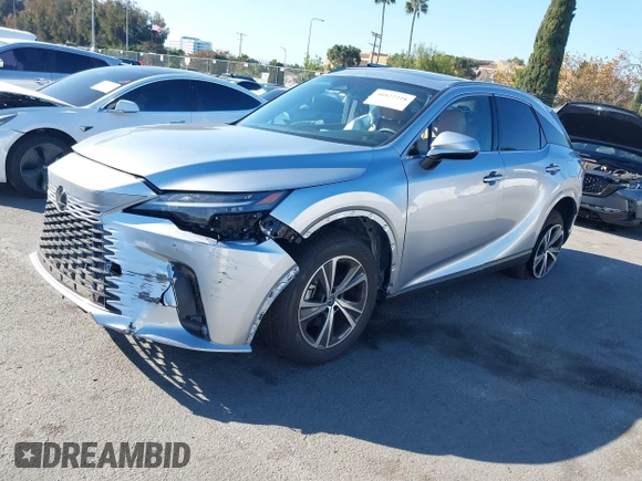 2024 Lexus RX 350 with VIN JTJCHMAA2R2020186, listed as a IAAI auction lot 40822228 with 3,508 mi miles and . Bid and sale history available at DreamBid. Image 18.