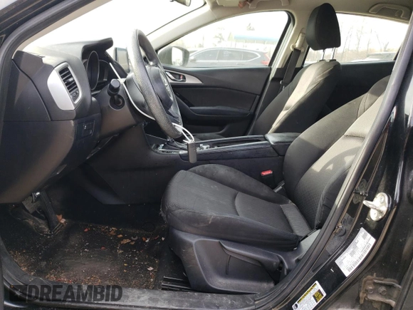2017 Mazda 3 Sport with VIN 3MZBN1K75HM125446, listed as a Copart auction lot 79350453 with 120,297 mi miles and Salvage Title. Bid and sale history available at carsss.com. Image 7.