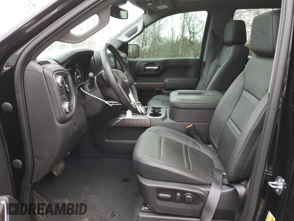 2022 GMC Sierra 1500 Limited Denali with VIN 3GTU9FEL9NG210967, listed as a Copart auction lot 79756674 with 27,791 mi miles and Salvage Title. Bid and sale history available at carsss.com. Image 7.