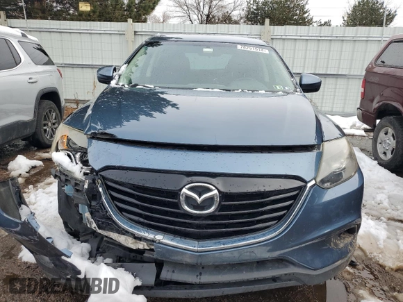 2015 Mazda CX-9 Sport with VIN JM3TB3BV5F0461535, listed as a Copart auction lot 78251514 with 109,480 mi miles and Salvage Title. Bid and sale history available at carsss.com. Image 5.