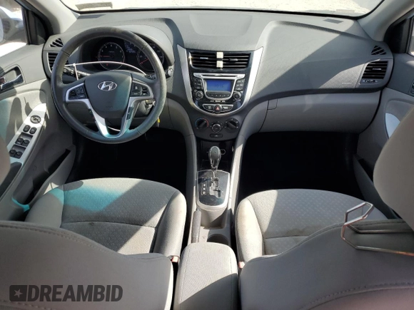 2012 Hyundai Accent SE with VIN KMHCU5AE3CU012287, listed as a Copart auction lot 60224945 with 62,583 mi miles and Salvage title. Bid and sale history available at DreamBid. Image 8.