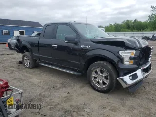 2015 Ford F-150 XLT with VIN 1FTEX1E81FFB75384, listed as a Copart auction lot 57275155 with 73,804 mi miles and Clean title. Bid and sale history available at DreamBid. Image 4.