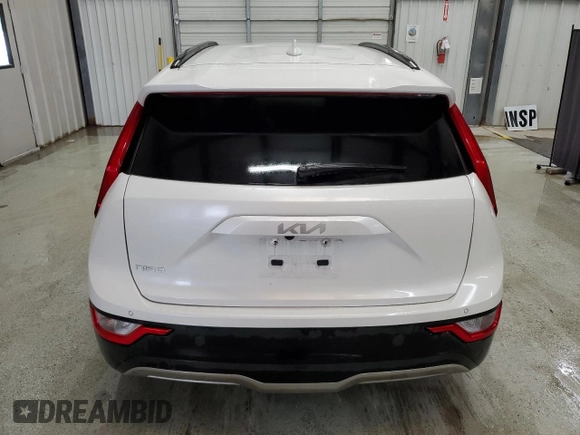 2024 Kia Niro Wind with VIN KNDCR3L13R5121615, listed as a Copart auction lot 54313305 with 13,614 mi miles and Clean Title. Bid and sale history available at DreamBid. Image 6.