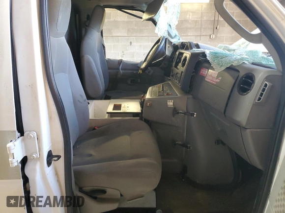 2014 Ford Econoline Cargo with VIN 1FDSS3EL6EDA65437, listed as a Copart auction lot 48811205 with Not Provided miles and Salvage Title. Bid and sale history available at DreamBid. Image 7.