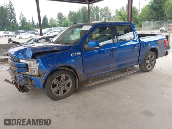 2018 Ford F-150 XL with VIN 1FTEW1EG5JFC68007, listed as a IAAI auction lot 42640571 with 148,394 mi miles and . Bid and sale history available at DreamBid. Image 17.