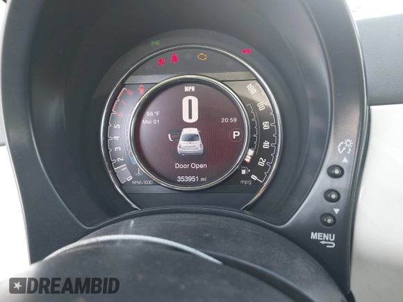 2017 FIAT 500 Pop with VIN 3C3CFFKR0HT530353, listed as a IAAI auction lot 42306337 with 353,951 mi miles and . Bid and sale history available at DreamBid. Image 7.