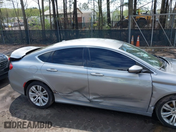 2015 Chrysler 200 Limited with VIN 1C3CCCAB9FN553199, listed as a IAAI auction lot 41988732 with 136,992 mi miles and . Bid and sale history available at DreamBid. Image 6.