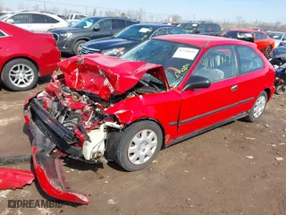 1999 Honda Civic DX with VIN 2HGEJ6448XH111826, listed as a IAAI auction lot 41714934 with 145,168 mi miles. Bid and sale history available at carsss.com. Image 2.