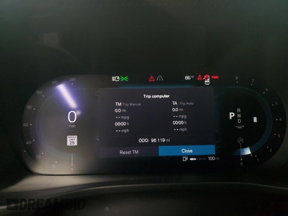 2023 Volvo XC40 Plus Dark Theme with VIN YV4L12UL4P2967328, listed as a Copart auction lot 55800735 with 96,119 mi miles and Clean title. Bid and sale history available at DreamBid. Image 9.