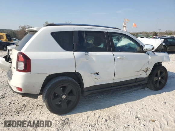 2015 Jeep Compass High Altitude Edition with VIN 1C4NJDEB0FD436451, listed as a Copart auction lot 45727495 with 0 mi miles and Non Repairable. Bid and sale history available at carsss.com. Image 3.