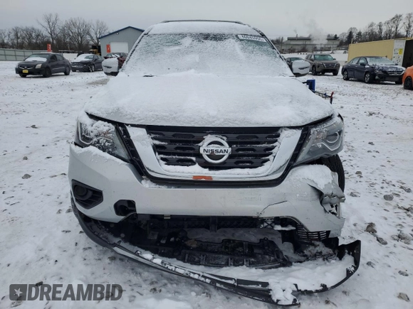 2020 Nissan Pathfinder S with VIN 5N1DR2AM1LC608564, listed as a Copart auction lot 46045955 with 83,886 mi miles and Salvage Title. Bid and sale history available at carsss.com. Image 5.