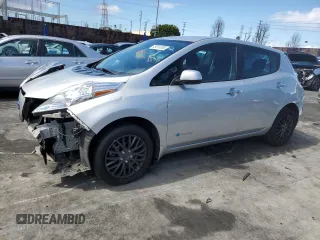 2017 Nissan LEAF SV z VIN 1N4BZ0CP1HC309077, wystawiony jako Copart lot #49010165 z przebiegiem 44 281 mil mil oraz Szkoda całkowita • Salvage title. Historia ofert i sprzedaży dostępna na DreamBid. Obrazek 1.