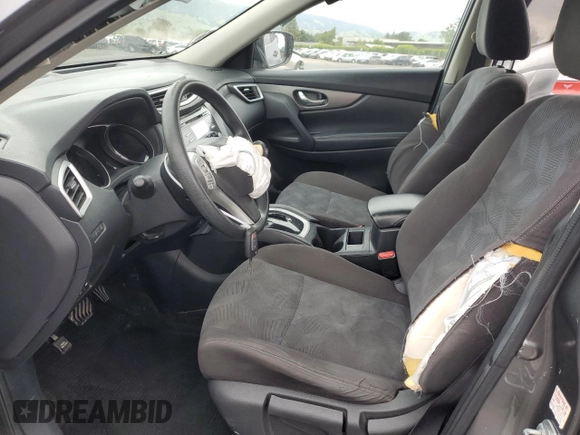 2016 Nissan Rogue SV with VIN KNMAT2MV7GP668330, listed as a Copart auction lot 54624175 with 157,146 mi miles and Salvage Title. Bid and sale history available at carsss.com. Image 7.