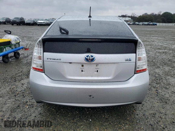 2011 Toyota Prius I with VIN JTDKN3DU2B0266681, listed as a Copart auction lot 43855645 with 157,327 mi miles and Salvage Title. Bid and sale history available at DreamBid. Image 6.