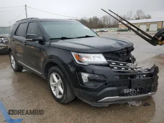 2016 Ford Explorer XLT with VIN 1FM5K8D85GGB20226, listed as a Copart auction lot 51508875 with 118,444 mi miles and Salvage Title. Bid and sale history available at DreamBid. Image 4.