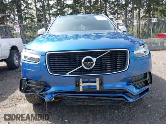 2018 Volvo XC90 T6 R-Design with VIN YV4A22PMXJ1195522, listed as a IAAI auction lot 41992395 with 20,711 mi miles and . Bid and sale history available at DreamBid. Image 6.