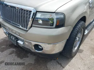 2008 Ford F-150 XLT with VIN 1FTPW12VX8FA91900, listed as a IAAI auction lot 42455455 with 329,039 mi miles and . Bid and sale history available at DreamBid. Image 6.