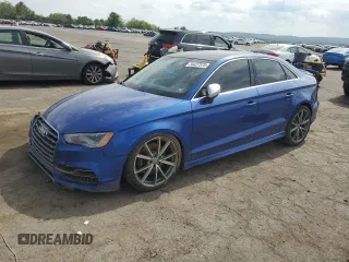 2015 Audi S3 Prestige z VIN WAUFFGFF8F1131044, wystawiony jako Copart lot #54427575 z przebiegiem 76 278 mil mil oraz Szkody całkowita. Historia ofert i sprzedaży dostępna na DreamBid. Obrazek 1.
