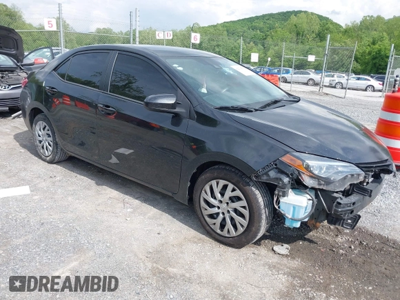 2019 Toyota Corolla L z VIN 2T1BURHE4KC232790, wystawiony jako IAAI lot #42279552 z przebiegiem 86 662 mil mil oraz . Historia ofert i sprzedaży dostępna na DreamBid. Obrazek 1.