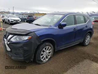 2017 Nissan Rogue SV with VIN KNMAT2MV8HP587466, listed as a Copart auction lot 85168534 with 160,529 mi miles and Clean Title. Bid and sale history available at carsss.com. Image 1.