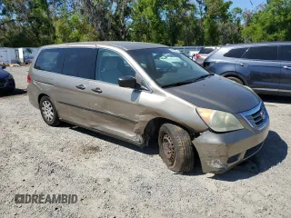 2010 Honda Odyssey LX with VIN 5FNRL3H21AB018077, listed as a Copart auction lot 50621515 with 0 mi miles and Salvage Title. Bid and sale history available at carsss.com. Image 4.