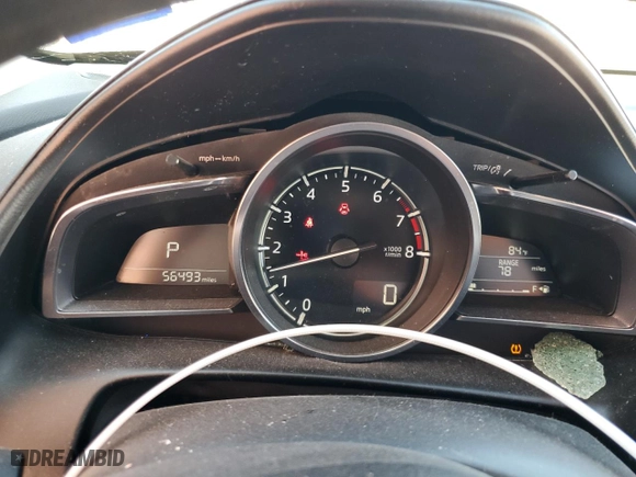 2020 Mazda CX-3 Sport with VIN JM1DKDB74L1470768, listed as a Copart auction lot 86440884 with 56,493 mi miles and Salvage Title. Bid and sale history available at carsss.com. Image 9.