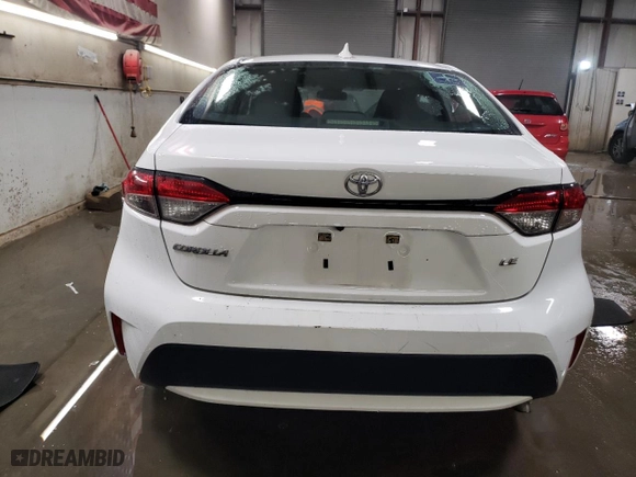 2021 Toyota Corolla LE with VIN 5YFEPMAE4MP244877, listed as a Copart auction lot 49862155 with 120,190 mi miles and Clean Title. Bid and sale history available at carsss.com. Image 6.