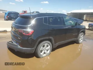2021 Jeep Compass Latitude with VIN 3C4NJDBB1MT534528, listed as a Copart auction lot 56411535 with 48,502 mi miles and Salvage title. Bid and sale history available at DreamBid. Image 3.