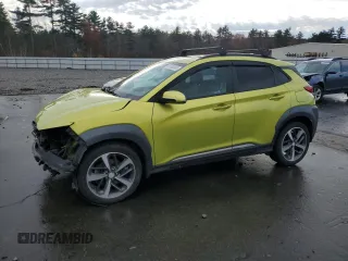 2019 Hyundai Kona Limited with VIN KM8K3CA59KU233460, listed as a Copart auction lot 78983684 with 46,851 mi miles and Salvage Title. Bid and sale history available at carsss.com. Image 1.