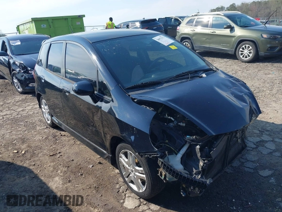 2008 Honda Fit Sport with VIN JHMGD38658S034124, listed as a IAAI auction lot 38975373 with 202,822 mi miles. Bid and sale history available at carsss.com. Image 13.