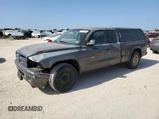 2002 Dodge Dakota with VIN 1B7GL12X32S716758, listed as a Copart auction lot 61710754 with 265,494 mi miles and Salvage Title. Bid and sale history available at carsss.com. Image 1.