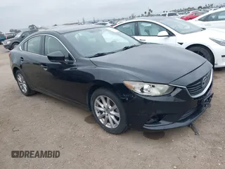 2017 Mazda Mazda6 Sport with VIN JM1GL1U58H1137064, listed as a IAAI auction lot 41894963 with 126,281 mi miles. Bid and sale history available at carsss.com. Image 1.