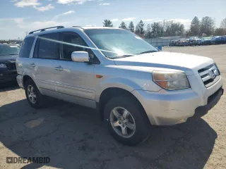 2007 Honda Pilot EX-L with VIN 5FNYF28557B039823, listed as a Copart auction lot 51408475 with 209,678 mi miles and Salvage Title. Bid and sale history available at carsss.com. Image 4.