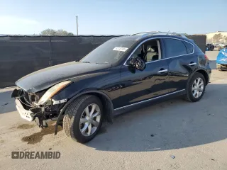 2009 Infiniti EX Journey with VIN JNKAJ09E39M900671, listed as a Copart auction lot 44149185 with 121,592 mi miles and Salvage Title. Bid and sale history available at carsss.com. Image 1.