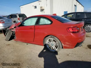 2017 BMW 2 Series 230i with VIN WBA2F9C31HV635922, listed as a Copart auction lot 46371695 with 45,947 mi miles and Salvage Title. Bid and sale history available at carsss.com. Image 2.
