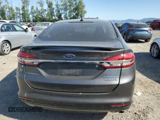 2018 Ford Fusion Hybrid Titanium with VIN 3FA6P0RU6JR192446, listed as a Copart auction lot 51871373 with 98,597 mi miles. Bid and sale history available at carsss.com. Image 6.
