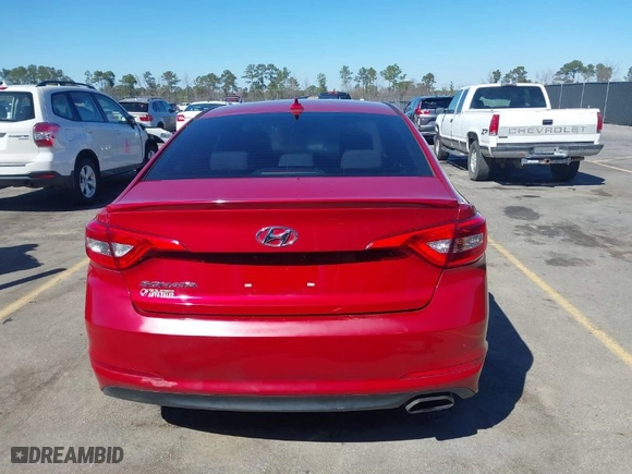 2017 Hyundai Sonata SE with VIN 5NPE24AF2HH570946, listed as a IAAI auction lot 41676560 with 180,465 mi miles. Bid and sale history available at carsss.com. Image 17.